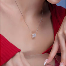 Dây chuyền LAMY Stone-encrusted H-shaped Silver Necklace CDE6262SV