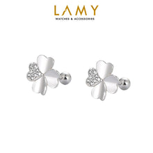 Khuyên tai LAMY Elegant Four-Leaf Clover women's earrings CDE3107SV