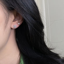 Khuyên tai LAMY Snowflake Sparkling Silver women's earrings CDE3105SV