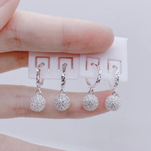 Khuyên tai LAMY Sparkling Sphere women's earrings CDE3178SV