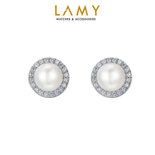 Khuyên tai LAMY Faux Pearl Adorned women's earrings CDE3180SV