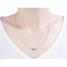 Dây chuyền LAMY Octagonal Snake Necklace Silver CDE6269SV