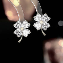 Khuyên tai LAMY Four-leaf Clover women's earrings CDE3099SV