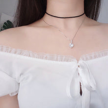 Dây chuyền LAMY Radiant Heart Necklace Silver CDE6290SV