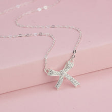 Dây chuyền bạc LAMY Seductive Bow Necklace Silver CDE6117SV