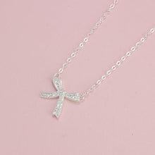 Dây chuyền bạc LAMY Seductive Bow Necklace Silver CDE6117SV