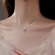 Dây chuyền bạc LAMY Seductive Bow Necklace Silver CDE6117SV