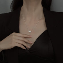 Dây chuyền bạc LAMY Seductive Bow Necklace Silver CDE6117SV