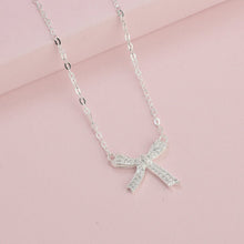 Dây chuyền bạc LAMY Seductive Bow Necklace Silver CDE6117SV
