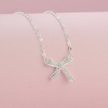 Dây chuyền bạc LAMY Seductive Bow Necklace Silver CDE6117SV