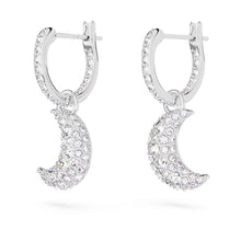 Khuyên tai LAMY Luna Drop Moon White  women's earrings CDE3128SV