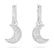 Khuyên tai LAMY Luna Drop Moon White  women's earrings CDE3128SV