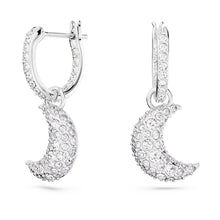 Khuyên tai LAMY Luna Drop Moon White  women's earrings CDE3128SV