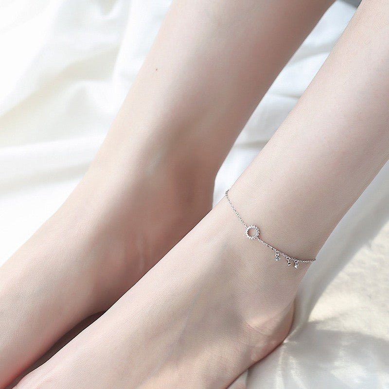 Round Anklet Silver