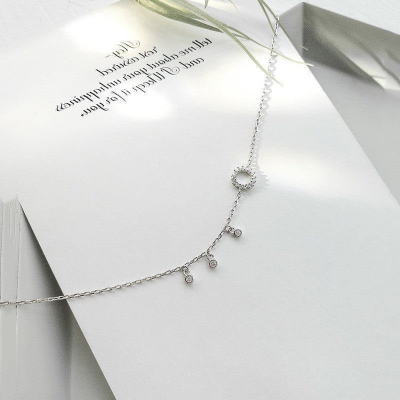 Round Anklet Silver