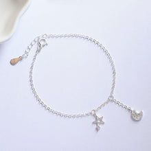 Lắc chân LAMY Moonlit Star  Sky Silver Anklet CDE9026SV