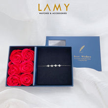 Bộ trang sức LAMY Lucky Four-Leaf Clover Bracelet CDE2170SV