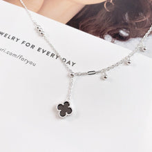 Lắc chân LAMY Four Leaf Silver Anklet CDE9036SV