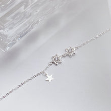 Vòng tay bạc nữ LAMY Star Bracelet Silver CDE2188