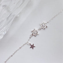 Vòng tay bạc nữ LAMY Star Bracelet Silver CDE2188