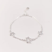 Vòng tay bạc nữ LAMY Leaves Bracelet Silver CDE2192