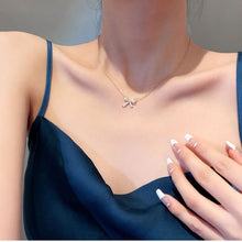 Dây chuyền nữ Bow Necklace Silver CDE6019SV