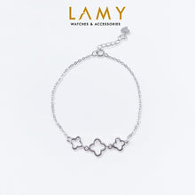 Vòng tay LAMY Silver Lucky Four Leaf Bracelet CDE2069