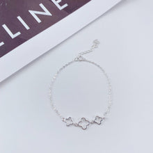 Vòng tay LAMY Silver Lucky Four Leaf Bracelet CDE2069