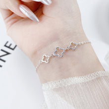 Vòng tay LAMY Silver Lucky Four Leaf Bracelet CDE2069