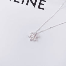 Dây chuyền LAMY Teardrop Snowflakes Silver Necklace CDE6310