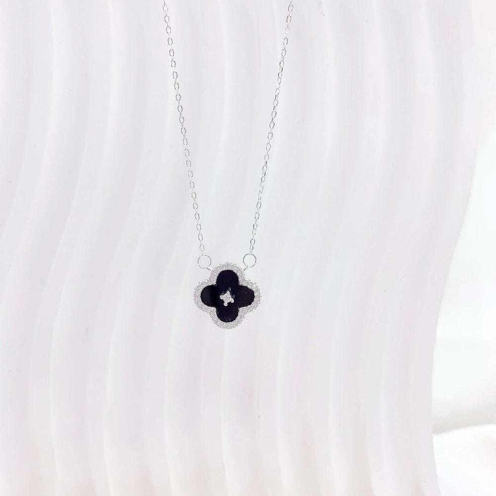 Lucky Four Leaf Necklace Silver - 6356SV
