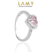 Nhẫn đôi bạc LAMY Couple Wedding Rings Silver CDE8195PI & CDE8242SV