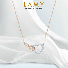 Dây chuyền LAMY Infinity Heart Necklace Rose Gold CDE6319RG