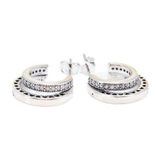 Khuyên tai LAMY  Double Hoop CDE3021SV