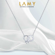 Dây chuyền LAMY Pair of Rings Necklace Silver CDE6332SV