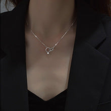 Dây chuyền LAMY Pair of Rings Necklace Silver CDE6332SV