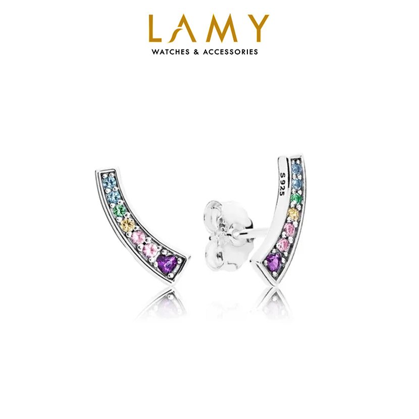 Colorful Crystal Rainbow Earrings