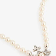 Dây chuyền LAMY Olympia Beaded Pearl Orb Necklace Silver CDE6209