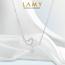 Dây chuyền LAMY Heart Link Pendant Silver Necklace CDE6240