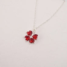Dây chuyền bạc LAMY Sparkling Love Red Necklace Silver CDE6132RD