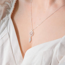 Dây chuyền LAMY Sparkling Feather Necklace Silver CDE6228