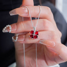 Dây chuyền bạc LAMY Sparkling Love Red Necklace Silver CDE6132RD