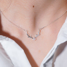 Dây chuyền LAMY Antler Plate Pendant Silver Necklace CDE6234SV