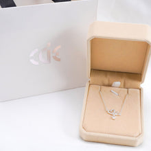 Dây chuyền LAMY Heart Link Pendant Silver Necklace CDE6240