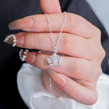 Dây chuyền LAMY Elegant Crown Pendant Necklace Silver CDE6302