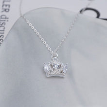 Dây chuyền LAMY Elegant Crown Pendant Necklace Silver CDE6302