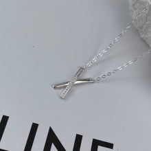 Dây chuyền LAMY X-shaped Necklace Silver CDE6309