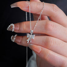 Dây chuyền LAMY Cute Bow Necklace Silver CDE6364