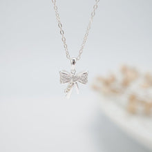 Dây chuyền LAMY Cute Bow Necklace Silver CDE6364