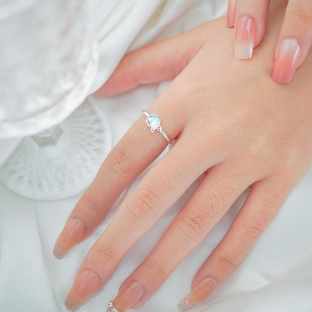 Moonstone Ring Silver - 8343SV